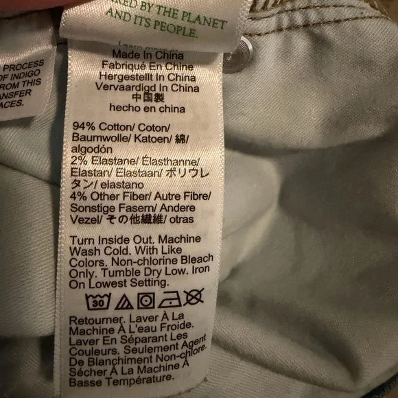 J.CREW CURVY KICK OUT JEANS SIZE 30 - Picture 6 of 6